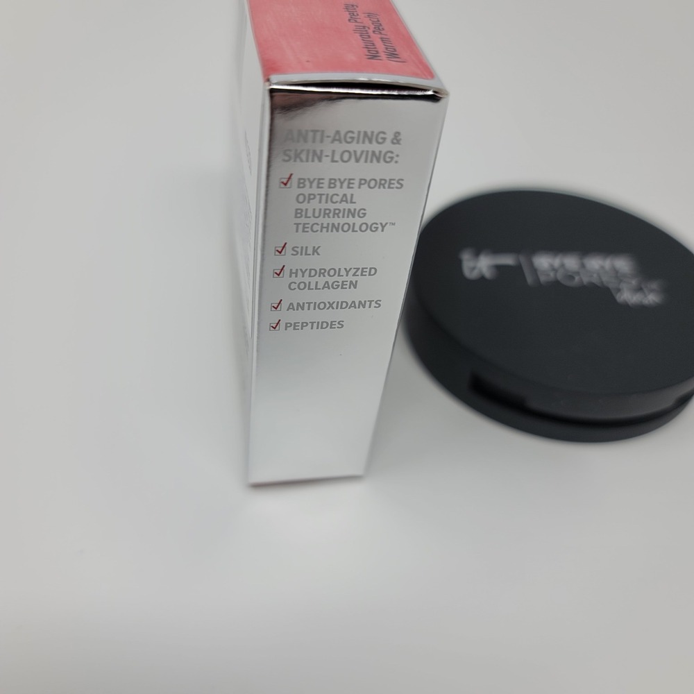 IT Cosmetics Bye Bye Pores Airbrush Blush 0.192 oz Naturally Pretty Warm Peach - Picture 4 of 6